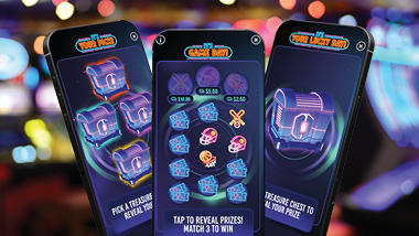 New app kiosk games on phone screens