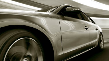 silver car